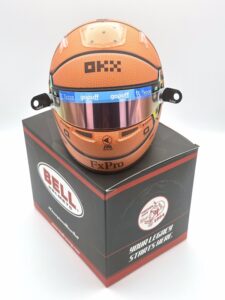 Lando Norris Miami 2022 Upgraded 1:2 Mini Basketball Helmet