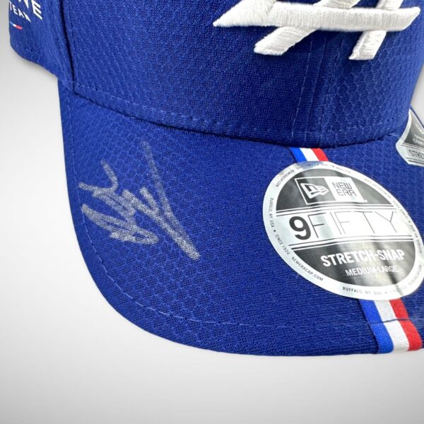 Esteban Ocon & Otmar Szafnauer Signed Alpine Cap - Image 4