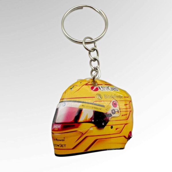 Lewis Hamilton 2025 Ferrari Helmet Keyring - Image 2