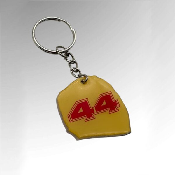 Lewis Hamilton 2025 Ferrari Helmet Keyring - Image 4