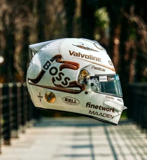 Fernando Alonso 2025 1:2 China Special Edition Helmet Fully Upgraded - Image 3