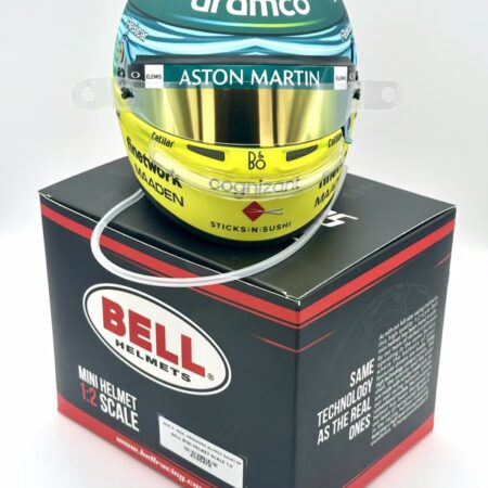 Fernando Alonso 2025 1:2 Saudi Special Edition Helmet Fully Upgraded