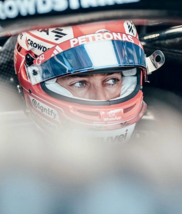 George Russell  2025 Miami 1:2 Mini Special Edition Upgraded Helmet - Image 10