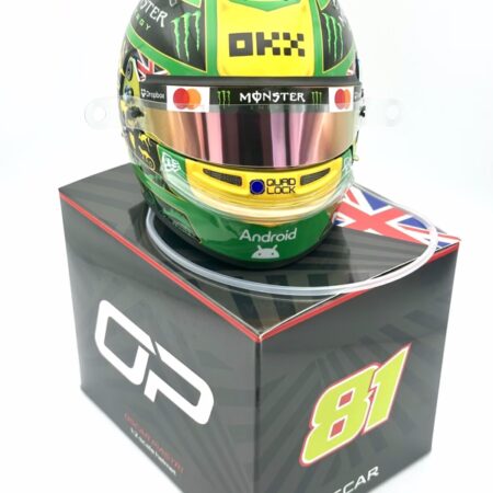 Oscar Piastri 2025 Melbourne Ltd Edition 1:2 Mini Helmet & Upgrades