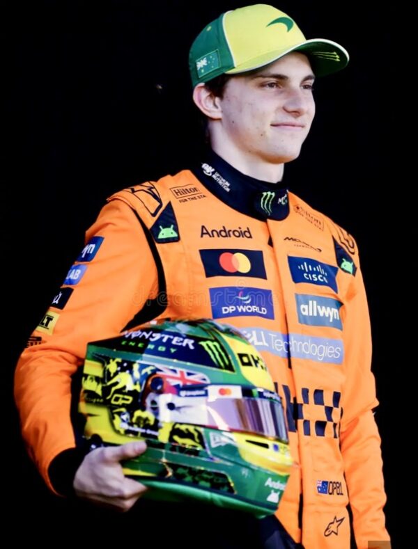 Oscar Piastri 2025 Melbourne Ltd Edition 1:2 Mini Helmet & Upgrades - Image 9