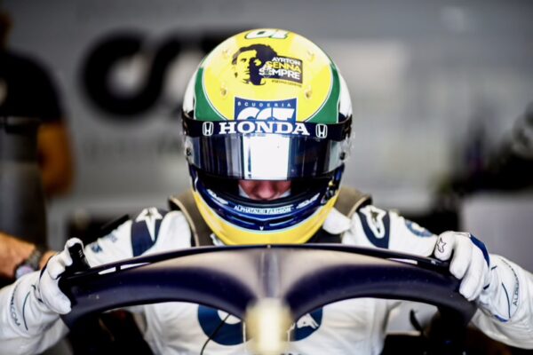 Pierre Gasly Signed 2020 Imola Senna Tribute 1:2 Mini Helmet + Upgrades - Image 9
