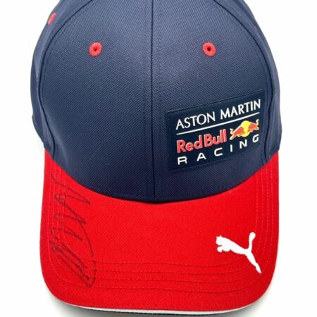 Max Verstappen Signed Aston Martin RedBull Racing Cap
