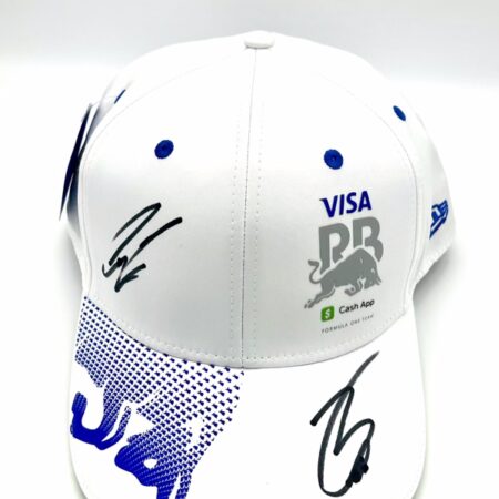 Isack Hadjar & Liam Lawson Signed Racing Bulls VCARB Cap