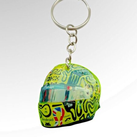 Lando Norris 2025 Silverstone GP Win Helmet Keyring