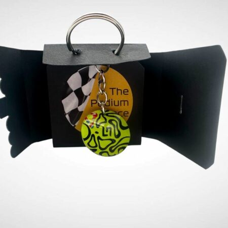 Lando Norris 2025 Silverstone GP Win Double Sided Keyring
