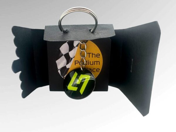 Lando Norris 2025 Silverstone GP Win Double Sided Keyring - Image 2