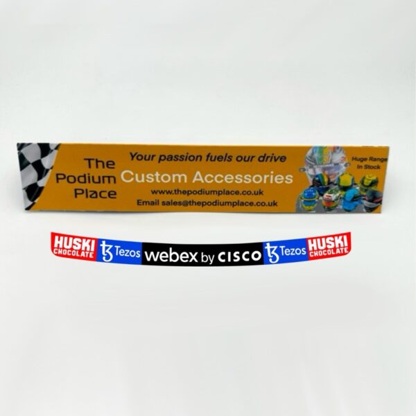 2021 Lando Norris USA Visor Strip