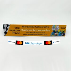 2025 Lando Norris & Oscar Piastri Spain 1:2 Mini Helmet Visor Strip