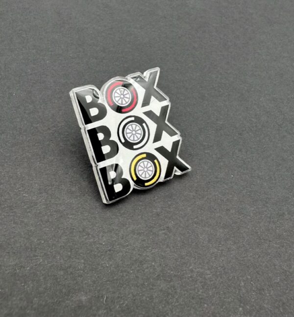 Box Box Box Pin Badge - Image 6
