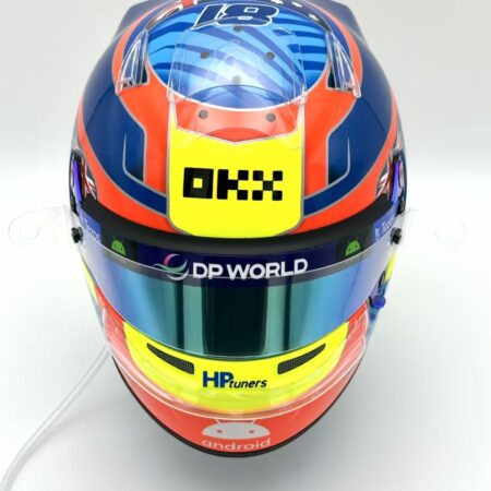 Oscar Piastri McLaren Official 2023 Upgraded 1:2 Mini helmet