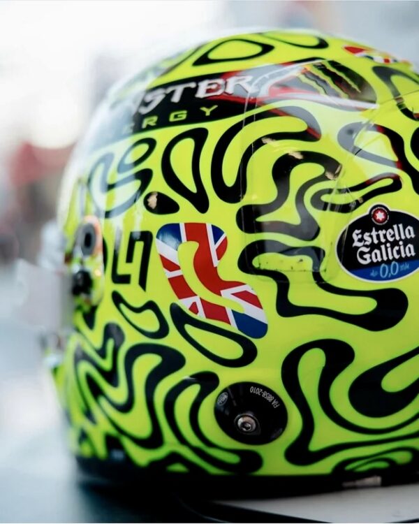 Lando Norris 2025 Silverstone Win 1:2 BELL Helmet Upgrade Bundle - Image 8