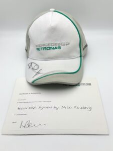 Nico Rosberg Signed Mercedes Cap