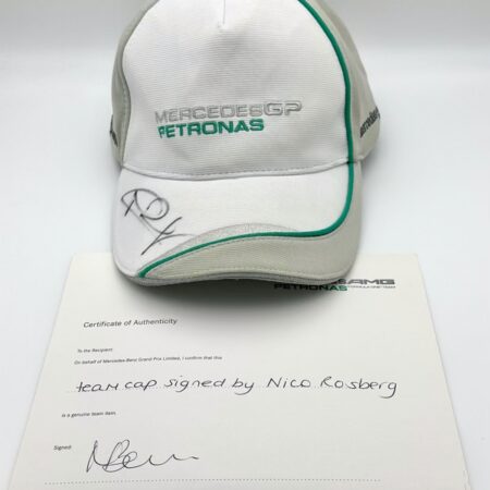 Nico Rosberg Signed Mercedes Cap