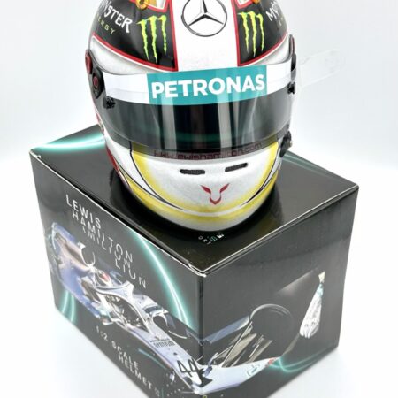 Lewis Hamilton 2014 1:2 Mini Helmet with Upgrades