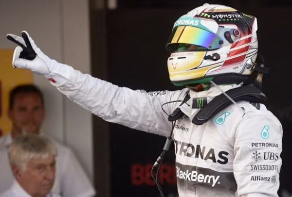 Lewis Hamilton 2014 1:2 Mini Helmet with Upgrades - Image 7