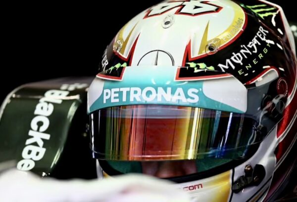 Lewis Hamilton 2014 1:2 Mini Helmet with Upgrades - Image 8