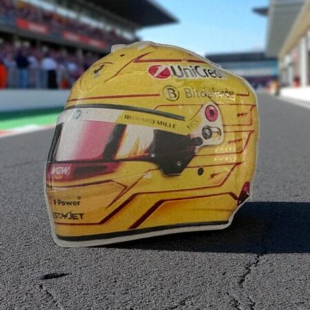 Lewis Hamilton 2025 Ferrari Helmet Pin Badge