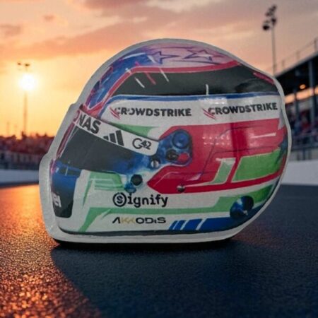Kimi Antonelli 2025 Mercedes Helmet Pin Badge