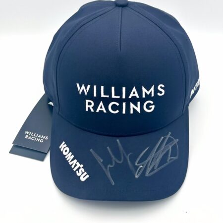 Williams Racing 2025 Cap Signed by Alex Albon & Carlos Sainz
