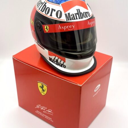 Michael Schumacher Upgraded 1996 Spanish GP 1:2 Mini Helmet