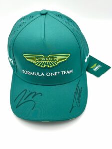 Fernando Alonso & Lance Stroll Signed 2025 Aston Martin Team Cap