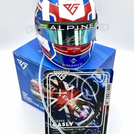 Pierre Gasly Signed 2023 Silverstone 1:2 Ltd Edition Upgraded Helmet
