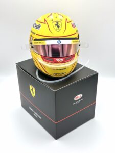 Lewis Hamilton 2025 Season Bell 1:2 Helmet Fully Upgraded
