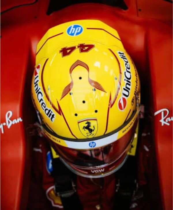 Lewis Hamilton 2025 Season Bell 1:2 Helmet Fully Upgraded - Image 7