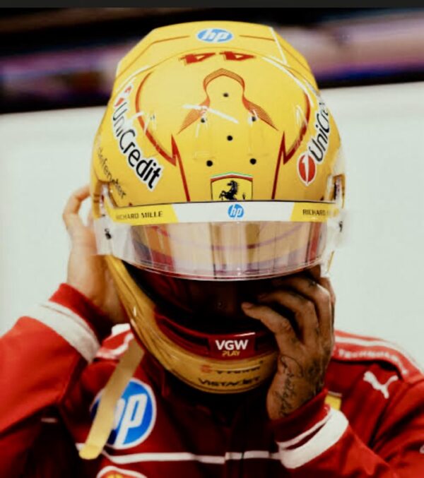 Lewis Hamilton 2025 Season Bell 1:2 Helmet Fully Upgraded - Image 10