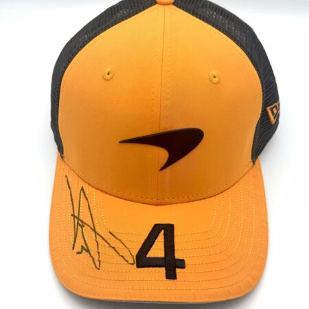 McLaren Personal 2025 Drivers’ Cap Signed by Lando Norris