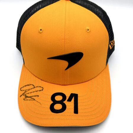 McLaren Personal 2025 Drivers’ Cap Signed by Oscar Piastri