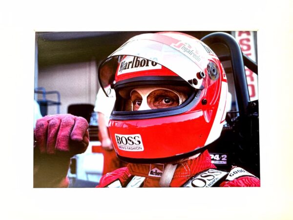 1985 McLaren MP4/2B Niki Lauda used Front Wing Endplate - Image 8