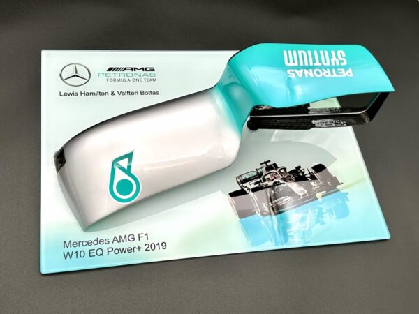Mercedes AMG F1 W10 EQ Power+ 2019 Right Wing Mirror Hamilton Bottas - Image 3