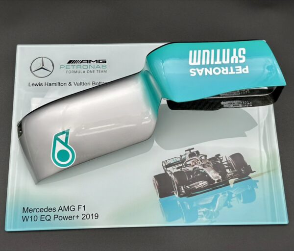 Mercedes AMG F1 W10 EQ Power+ 2019 Right Wing Mirror Hamilton Bottas - Image 8