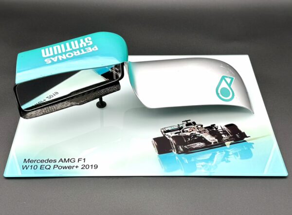 Mercedes AMG F1 W10 EQ Power+ 2019 Left Wing Mirror Hamilton Bottas